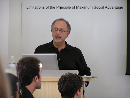 Limitations of the Principle of Maximum Social Advantage