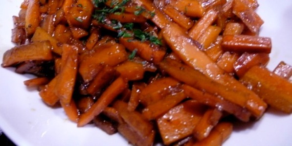 receta de zanahorias glaseadas