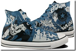 DC Super heroes cross over with Converse shoes
