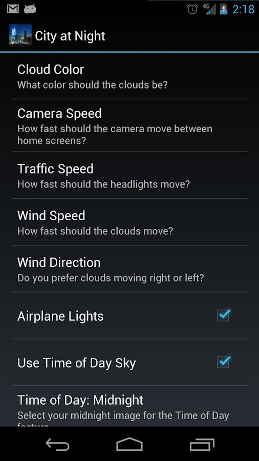 City at Night Live Wallpaper - Android Apps on Google Play