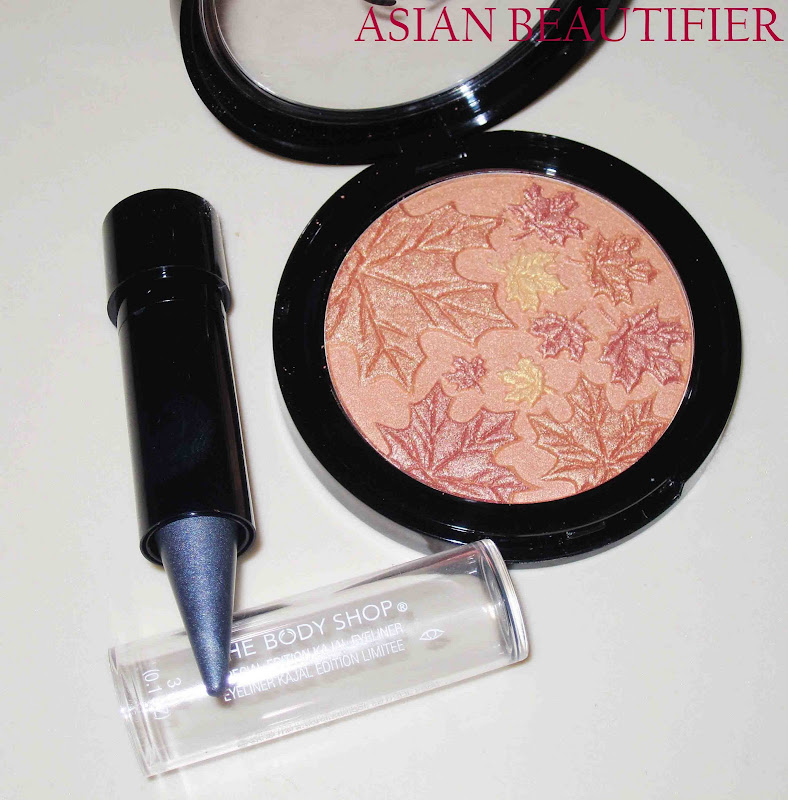 The Body Shop Kajal and Cheek and Face Powder