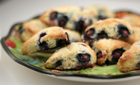 blueberry scones 1