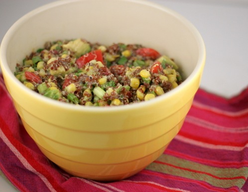 red quinoa salad 1