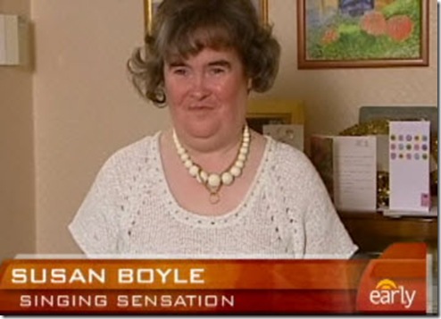 Susan Boyle Sings for America - Susan Boyle British Idol