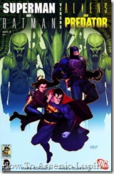 Superman-Batman vs Aliens-Predator 2