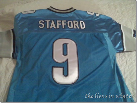 Authentic Matthew Stafford home Detroit Lions jersey