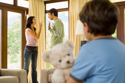 Divorce is a health concern. Couple arguing