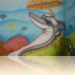 Theme in the Dubai Dolphinarium