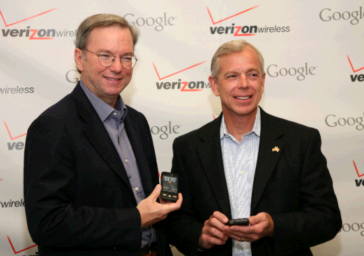 CEOs of Google and Verizon