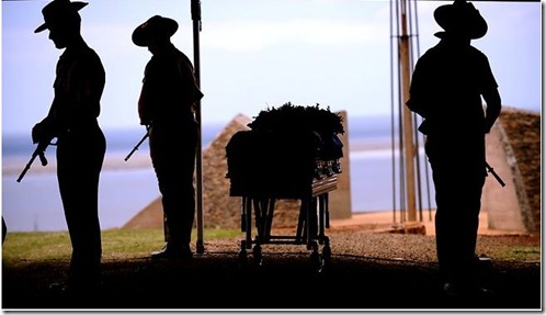 Copy of 5 3 2011 Sapper Jamie Larcombe farewelled on Kangaroo Island
