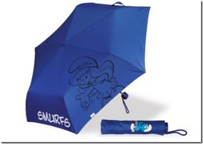 Smurf Umbrella - HKD 129