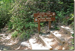 Raven Rock Trail Sign