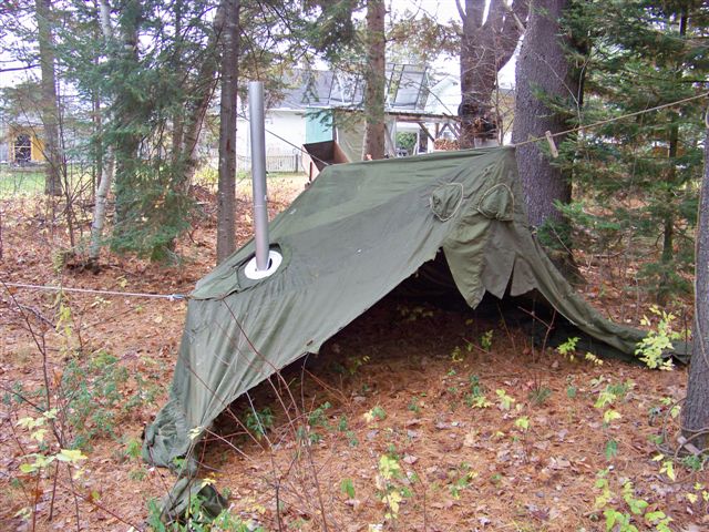 Homemade Tent Homemade tent