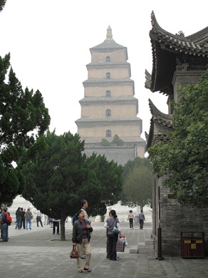 Big Wild Goose Pagoda, Xian, China, 2009 (0543)