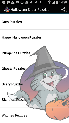 Halloween Slider Puzzles