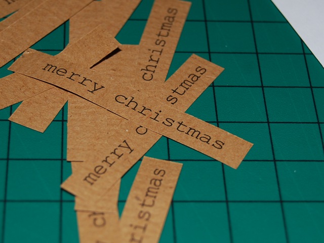 merry chiristmas labels