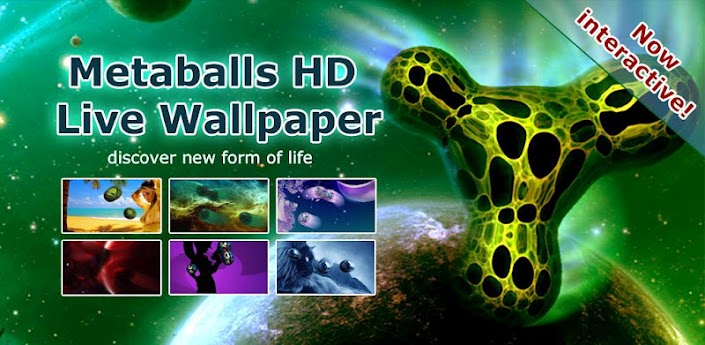 Metaballs HD Live Wallpaper