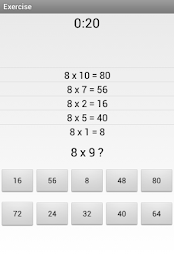 Multiplication Table by Irduco poster 2