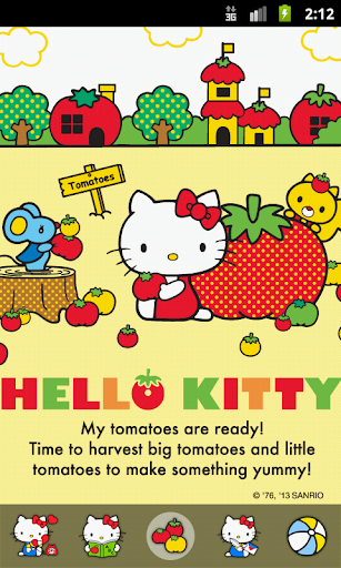 Hello Kitty Tomatoes Theme