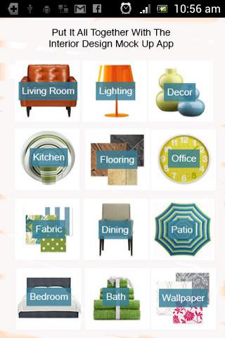 Interior Design Mock Up App