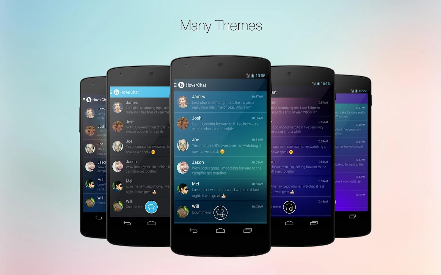 HoverChat Free (Ninja SMS) - screenshot
