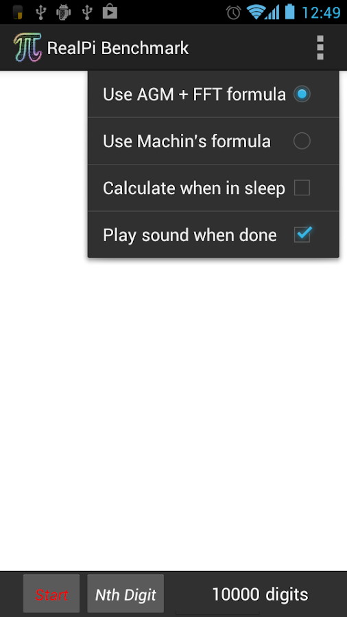 Real Pi Benchmark Android Apps on Google Play