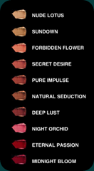 edward bess lipstick colours