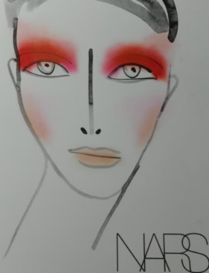 NARS created the look for the Thakoon AW11 runway show.3