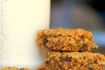 Chocolate Chip Toffee Oatmeal Bar