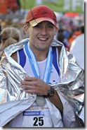 Jason Ordway, of Bellbrook, Ohio, won  the men's division of the 2010 Nationwide Better Health Marathon in 2:18:08, qualifying for U.S. Olympic time trials.