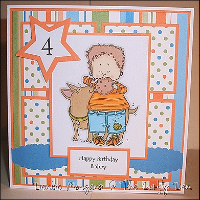 SSC #6 - Card for a boy - option to include an animal