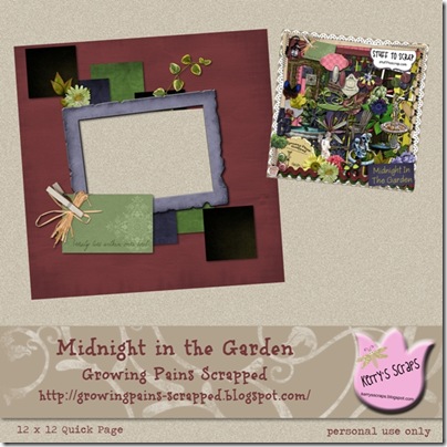 Midnight in the Garden QP Preview