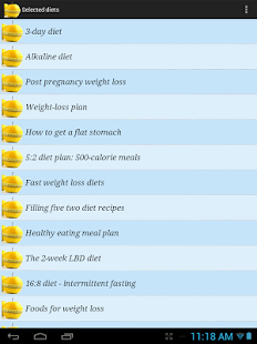 Selected diets Screenshots 7