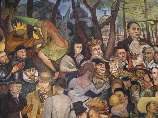 Diego Rivera, Sueño de una tarde dominical en la Alameda Central