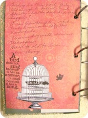 journal a new page birdcage