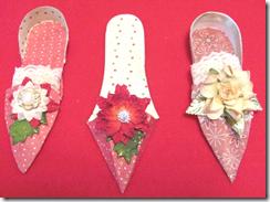 3 Holiday fairy slippers