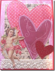 valentine triple heart cupid