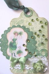 St. Patricks day tag from Paula arthaven