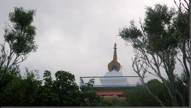 stupa from road