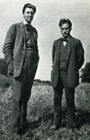 [Alban Berg (1885-1935) y Anton con Webern (1883-1945) cerca de Viena en 1912[3].jpg]