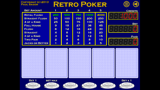 Retro Poker