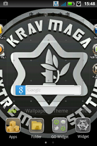 Krav Maga Go Launcher Ex Theme