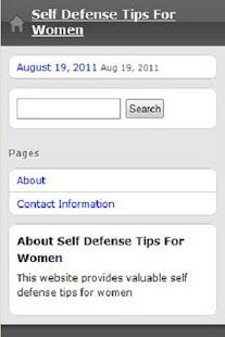 Download Self Defense Tips For Women APK for Android