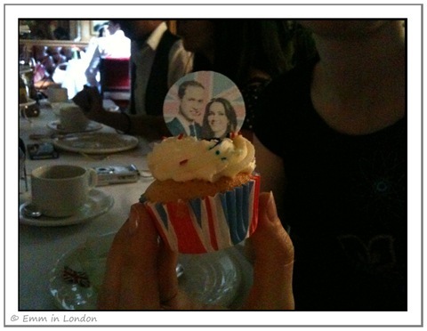 William and Kate Royal Wedding cupcake
