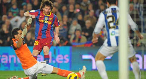 Messi, Barcelona - Real Sociedad