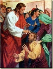 Jesus curando