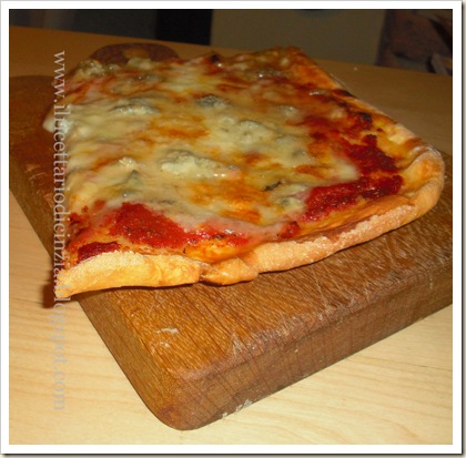 pizza al gorgonzola