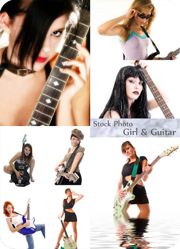 wallpaper guitar girl10. wallpaper guitar girl_10. wallpaper guitar girl. Stock Photo Girl amp;
