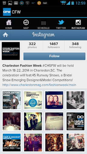 【免費生活App】Charleston Fashion Week-APP點子