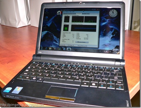 Windows 7 Netbook kompiuteryje